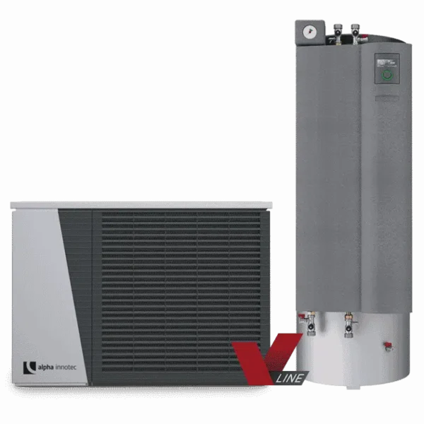 Õhk-vesi soojuspump Alpha innotec LWD V-Line inverter